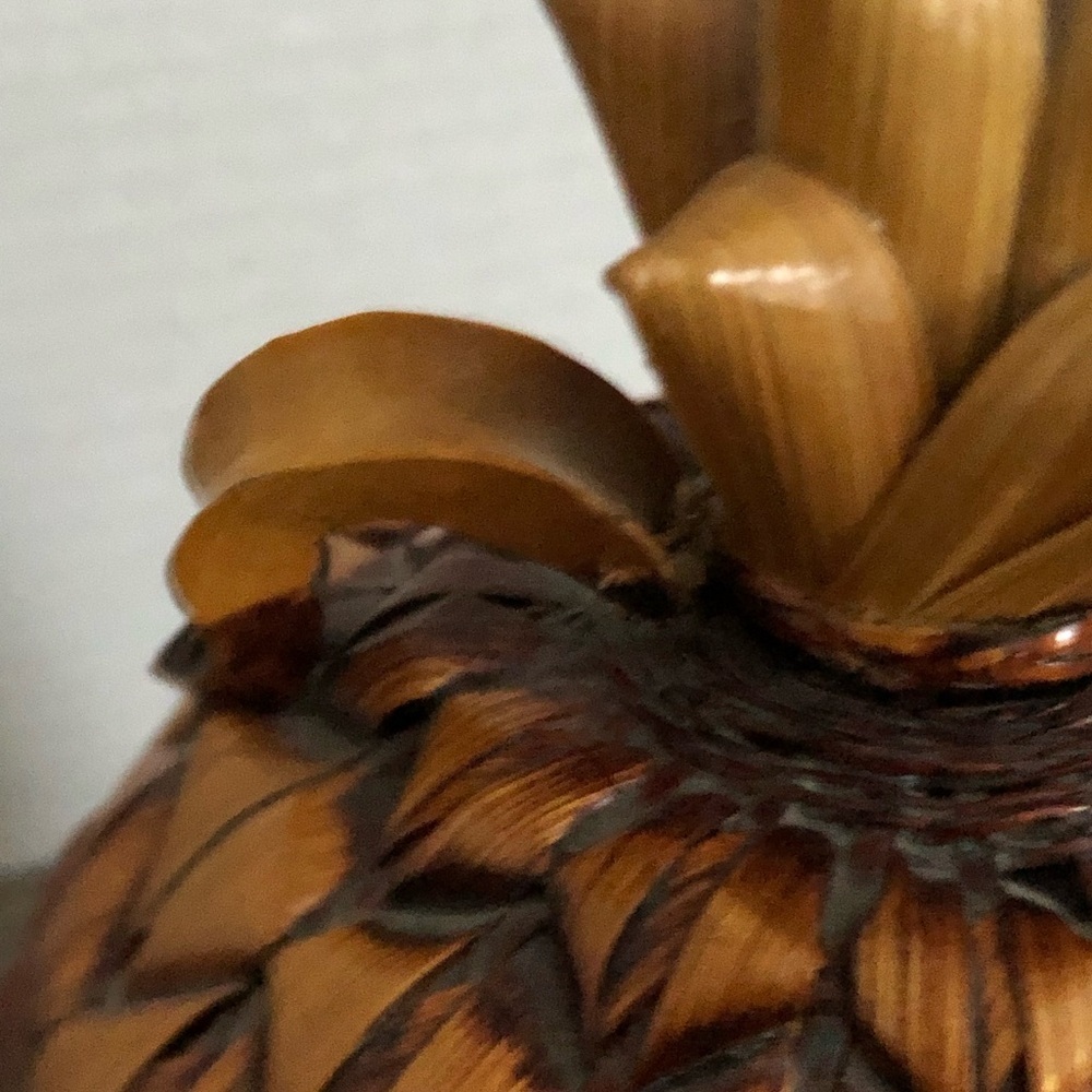 Vtg Woven Pineapple Decor - Picture 4 of 10